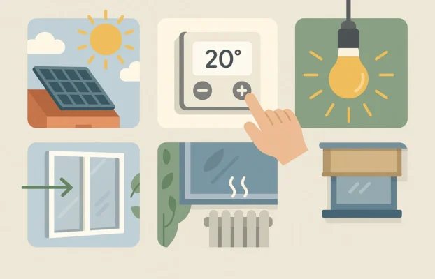 5 astuces simples pour améliorer la classe énergétique de votre appartement